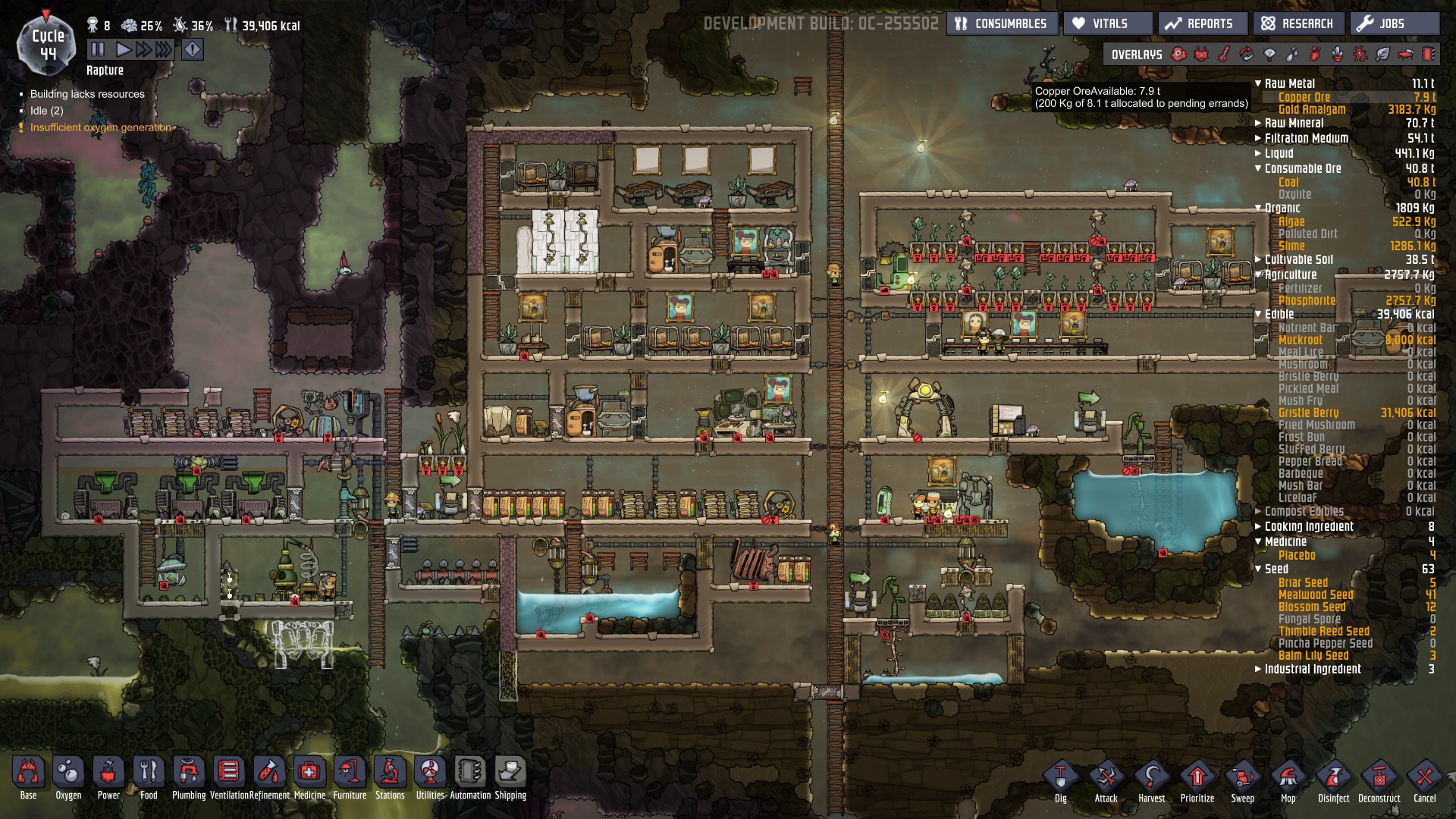 Oxygen Not Included Rimworld Par Les Papas De Dont Starve