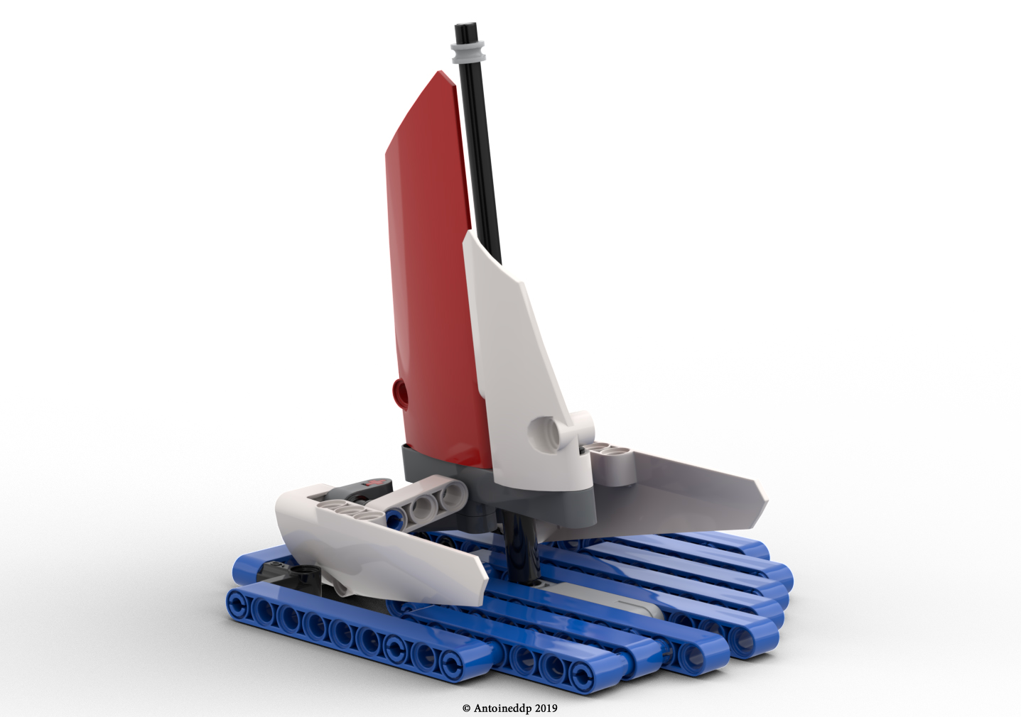 lego catamaran technic